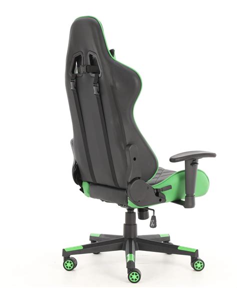 Playmax Elite Gaming Chair Green And Black Buy Now At Mighty Ape Nz