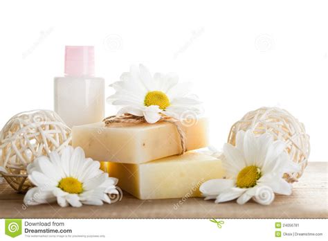 Natural Cosmetics Stock Image Image Of Flowers Beige