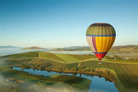 Hot Air Balloon Ride Over Yarra Valley At Sunrise Transport From