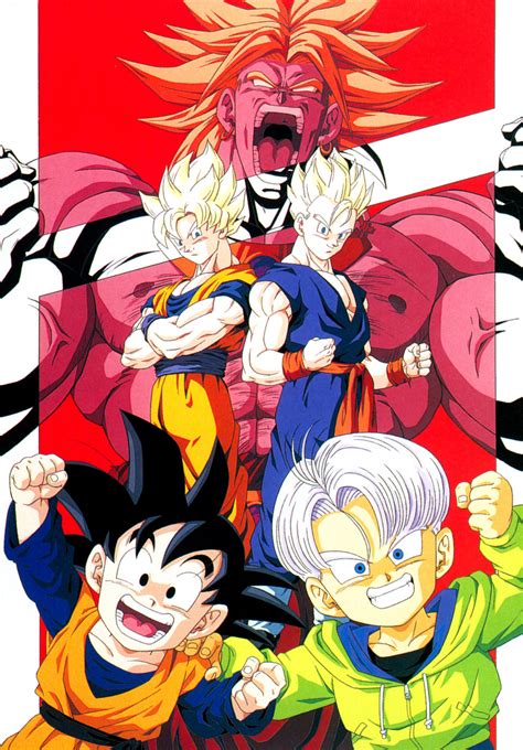 80s And 90s Dragon Ball Art — Poster Art For The 10th Dragon Ball Z Movie