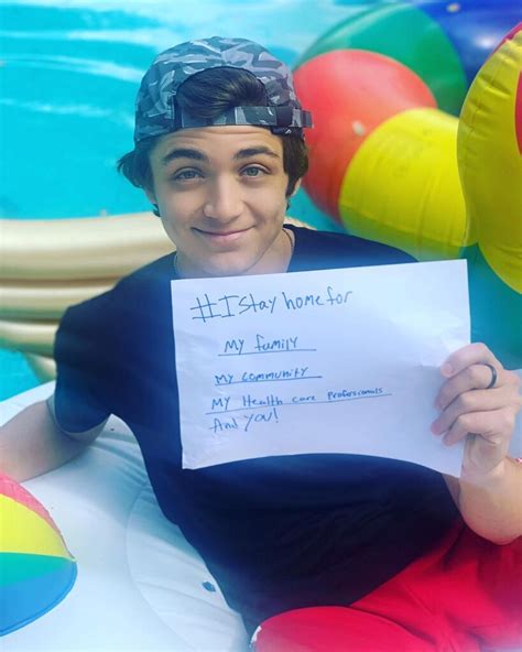 Asher Angel From Stars Participating In The Istayhomefor Challenge E