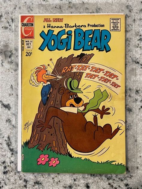 Yogi Bear FN Charlton Comics Comic Book Hanna Barbera Ray Dirgo Art J Comic Books