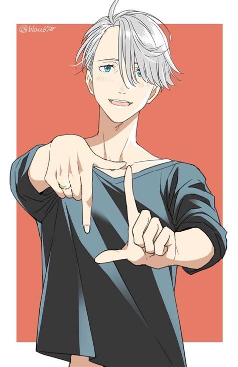 Victor Nikiforov Cute Viktor Nikiforov Icon Yuri On Ice Ice Icon