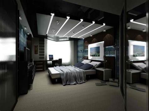 Shades of black, gray, and blue are often found in modern men's bedrooms. 30 Best Bedroom Ideas For Men