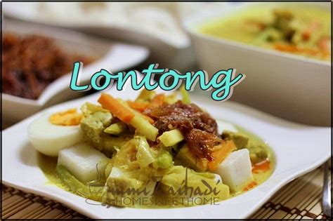 Pekena dengan sambal dia sekali, memang layan! Home Sweet Home: Lontong Johor