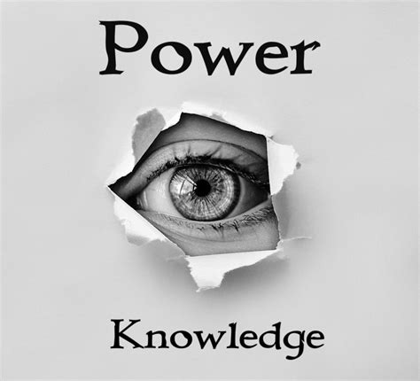 Knowledge Is Power Monochrome