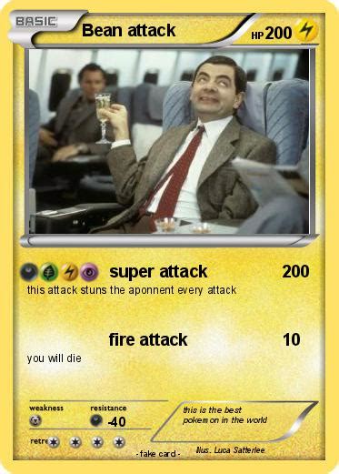 Pokémon Bean Attack Super Attack My Pokemon Card