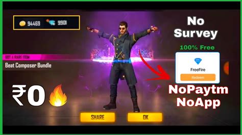 This website can generate unlimited amount of coins and diamonds for free. How To Get Free Diamonds In Free Fire No Paytm No Apps ...