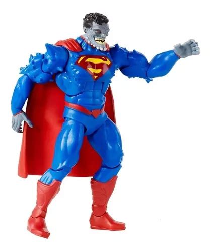 Superman Doomed Dc Multiverse Doomsday Baf Mattel Sellado En Venta En