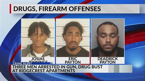 3 arrested in gun, drug bust at Ridgecrest Apartments – WREG.com