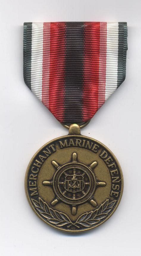 Merchant Marine Medals United States Of America Gentlemans