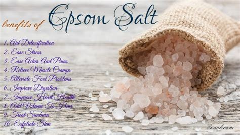 Top 10 Health Benefits Of Epsom Salt