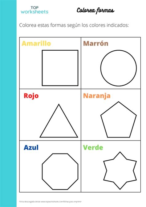 Fichas Para Imprimir Para Aprender Los Colores Topworksheets