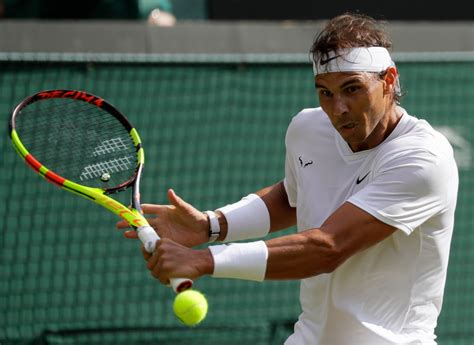 Rafael Nadal Wins First Match At Wimbledon Nbc Sports