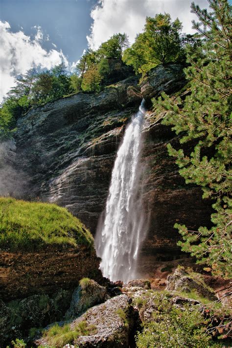 Visit And Explore The Pericnik Waterfall In Slovenia