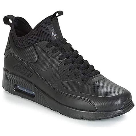Nike Air Max 90 Ultra Mid Winter Ankle Bootsboots Black Mid Boots In