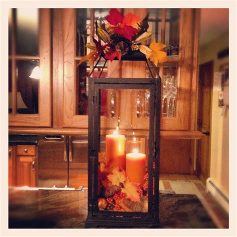 Fall Decor Ideas Good Idea For Kitchen Table Centerpiece Maybe With