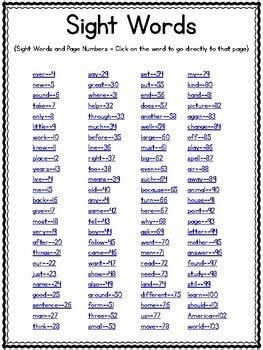 Sight Word Poems {Second 100 Sight Words} by Jodi Southard | TpT
