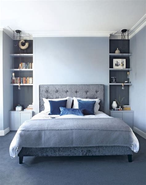 Moody Interior Breathtaking Bedrooms In Shades Of Blue Blue Gray