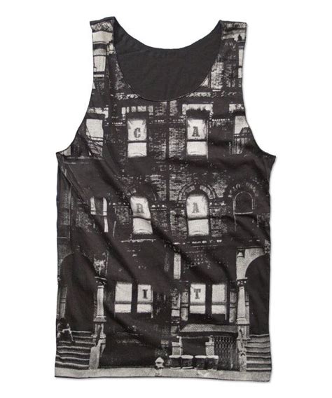 Led Zeppelin Physical Graffiti Tank Top 70s Album By Studiomfshop 16