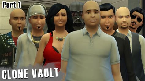 Sims 4 Clone Vault Part 1 Youtube