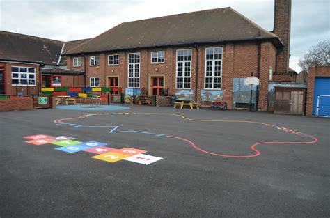 Playground Markings Installed In Newcastle Special School