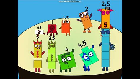 Numberblocks Band Halves But New Band Youtube
