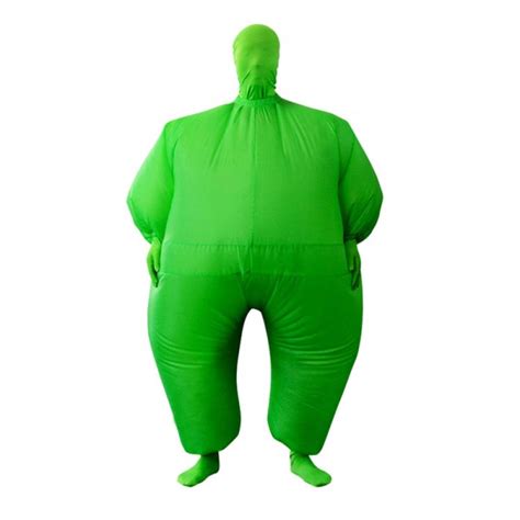 Green Full Body Suit Inflatable Halloween Christmas Costume For Adult