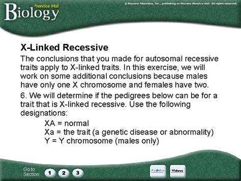 Figure 5 illustrates several examples. Can A Recessive Trait Be On The Y Chromosome : Inheritance ...