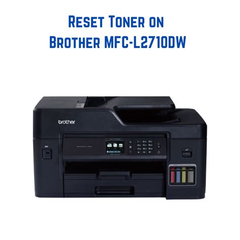 How To Reset Toner On Brother Mfc L2710dw Brother Software