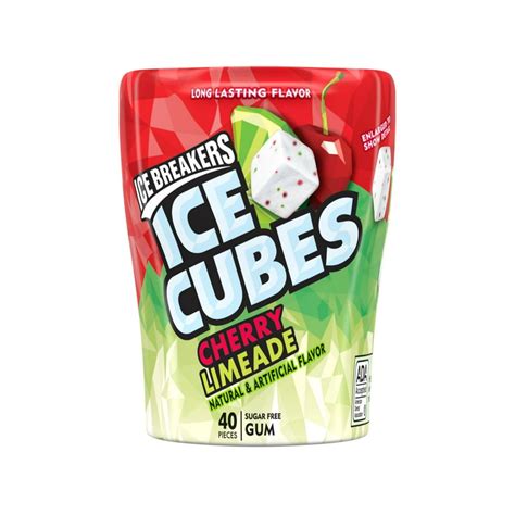 Ice Cubes Cherry Limeade Bottle