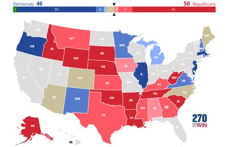 Senate Election Map 2022