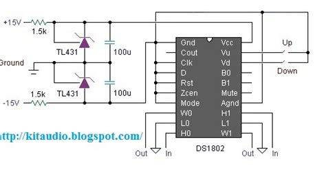 How to attach speaker wire to a volume control using a volume control gives you total control of multiple speakers at one time it also allows you to lower or raise the volume levels of multiple speakers without having to effect the. Wiring Schematic Diagram: Stereo Digital Volume Control ...