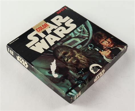 Vintage 1977 Star Wars 7mm Film Reel With Original Box See