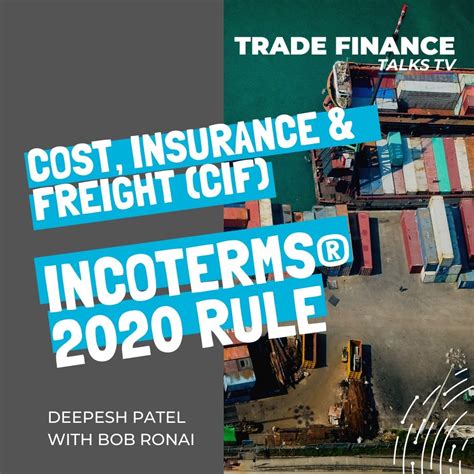 Part 12 Cost Insurance And Freight Cif One Of The Rules For Sea And
