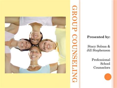 Ppt Group Counseling Powerpoint Presentation Free Download Id2495998