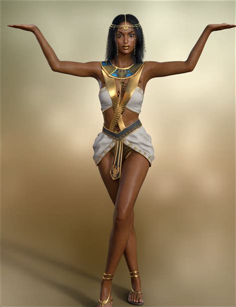 Egyptian Mega Bundle Characters Outfits Hair Poses And Lights Daz 3d