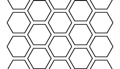 Honeycomb Pattern Use The Printable Outline For Crafts Creating