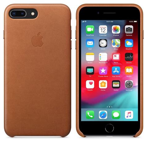 Iphone 8 Plus 7 Plus Leather Case Taupe Apple Iphone Fundas De