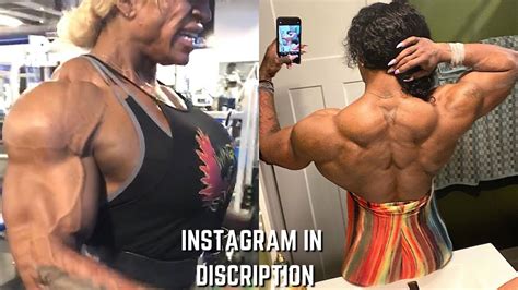 Huge Muscles Of Massive Female Bodybuilder Ufbbh Youtube