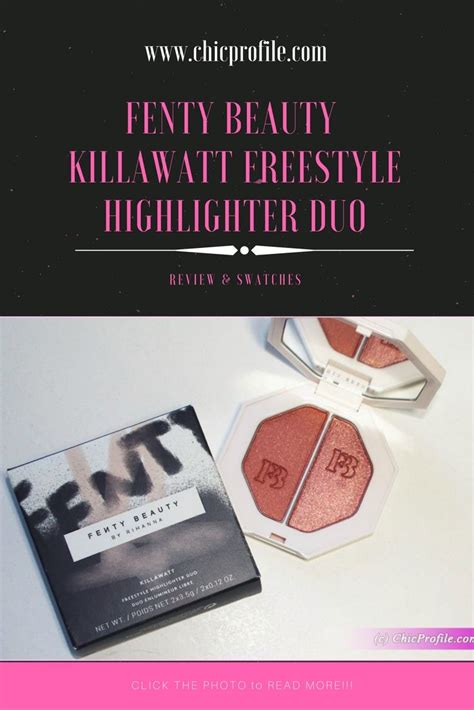 fenty beauty ginger binge moscow mule killawatt freestyle highlighter duo review photos
