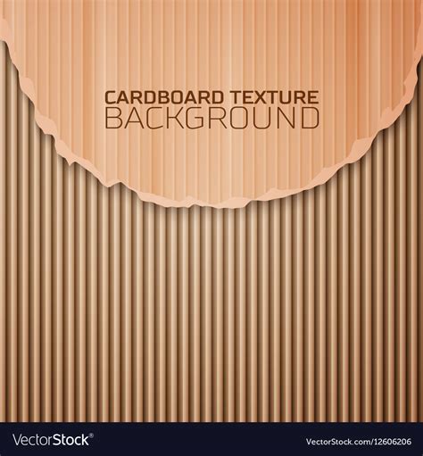 Cardboard Texture Background Royalty Free Vector Image