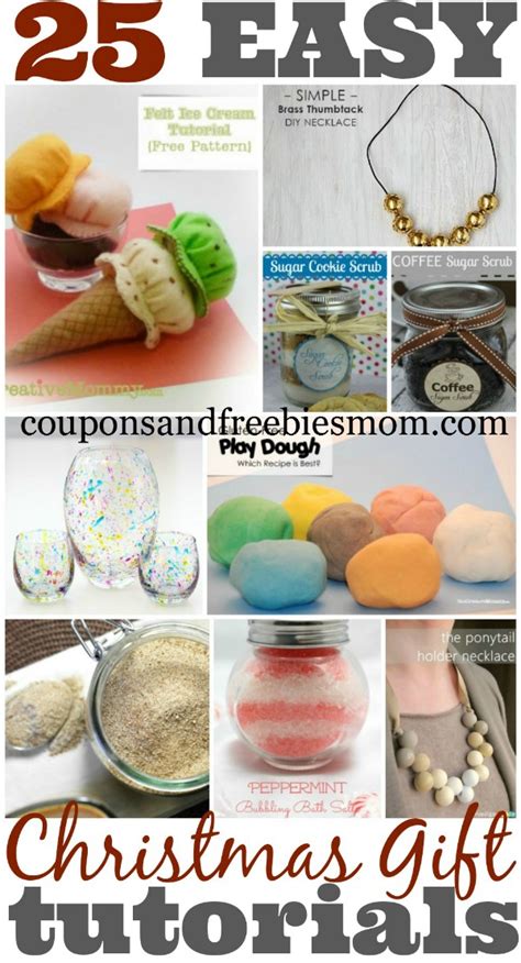 One of the most memorable christmas gift ideas for your mom is to arrange a special professional if she doesn't know how to use one, just teach her yourself as a special bonus! DIY-Christmas-Gifts-Collage - Coupons and Freebies Mom