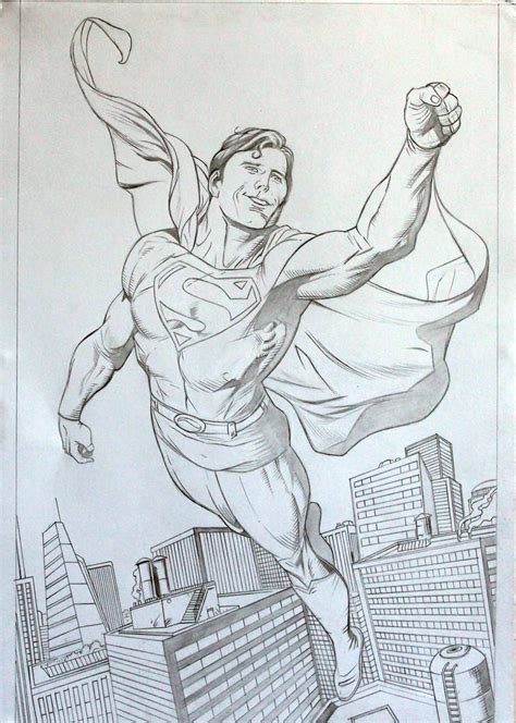 Superman Gary Frank Pencil By Donchild On Deviantart