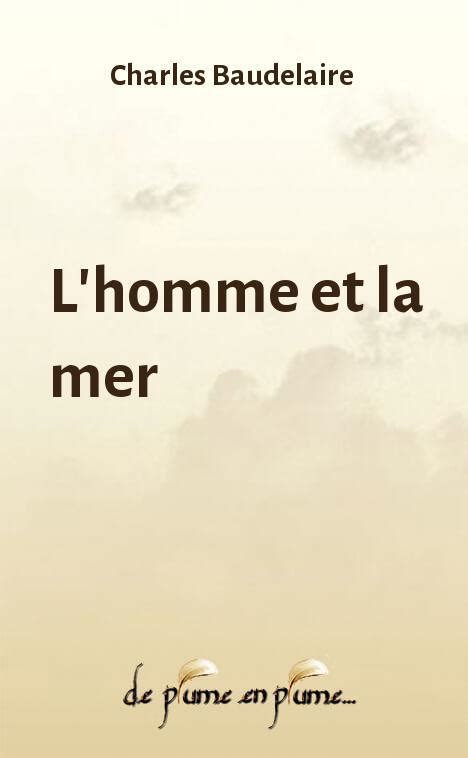 Lhomme Et La Mer Charles Baudelaire Domaine Public Dpp