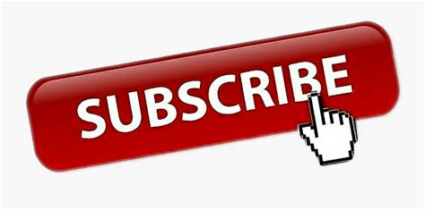 Subscribe Png Youtube Subscribe Button Free Transparent Clipart