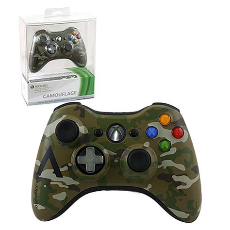 Xbox 360 Controller Wireless Camo Limited Edition Green