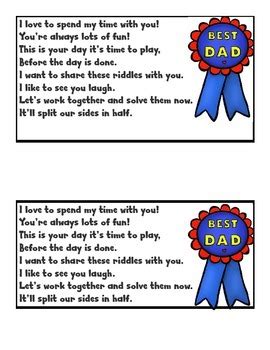 The answer is that he was born on december 31 at 23. Dad's Riddle Book. A Father's Day Gift by Teach Graphics | TpT