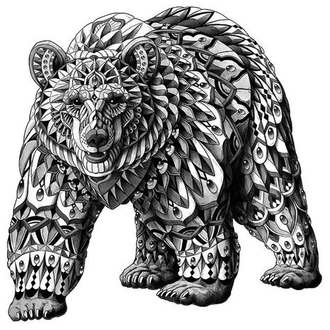 Bear by BioWorkZ  Art d'ours, Tatouage d'ours, Art animalier