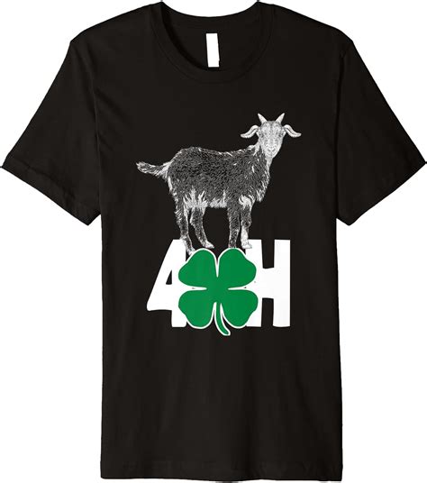 Fun 4 H Love Goats Shirt Premium T Shirt Clothing